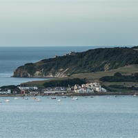 Buy canvas prints of Swanage from Ballard by Phil Wareham
