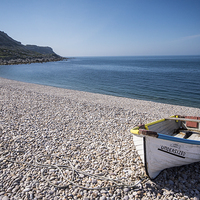 Buy canvas prints of Boat on the beach by Phil Wareham