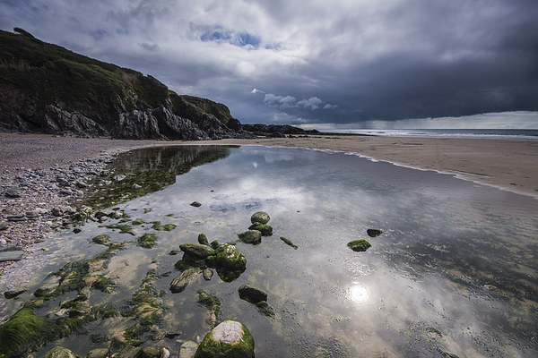 Low Tide at Lannacombe Bay Picture Board by Phil Wareham