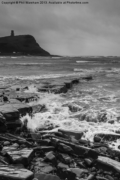 Grey day at Kimmeridge Bay Picture Board by Phil Wareham