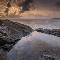 Buy canvas prints of Sunrise from the Island by Phil Wareham