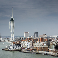 Buy canvas prints of Leaving Portsmouth by Phil Wareham