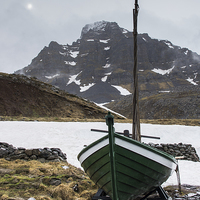 Buy canvas prints of Bolungarvik Fishing Boat by Phil Wareham