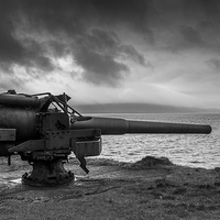 Buy canvas prints of Clifftop Defence by Phil Wareham