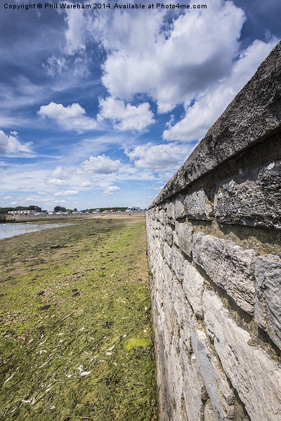 Clouds over Keyhaven Picture Board by Phil Wareham