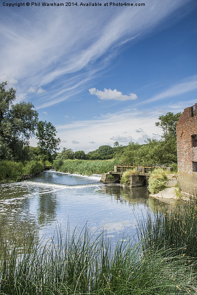 Mill on the Stour Picture Board by Phil Wareham