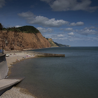 Buy canvas prints of  Jurassic Sidmouth by Phil Wareham