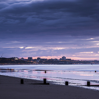Buy canvas prints of  From Canford Cliffs Beach by Phil Wareham