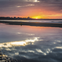 Buy canvas prints of  Sunrise over Bournemouth by Phil Wareham
