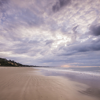 Buy canvas prints of  Canford Cliffs Beach by Phil Wareham