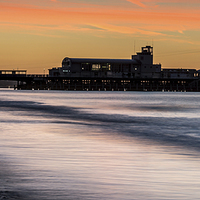 Buy canvas prints of  The Pier at Dawn by Phil Wareham