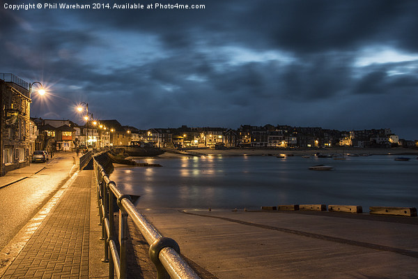  St Ives Dawn Picture Board by Phil Wareham