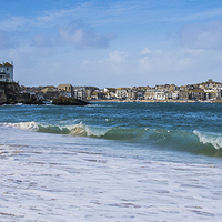 Buy canvas prints of  Porthminster Beach St Ives by Phil Wareham