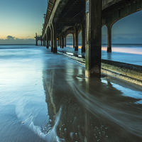 Buy canvas prints of  The Pier at Sunrise by Phil Wareham