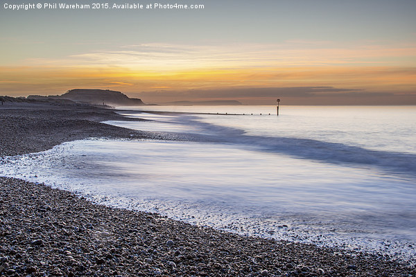  Solent Sunrise Picture Board by Phil Wareham
