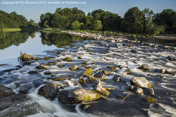  River Tweed, Melrose Picture Board by Phil Wareham