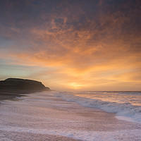 Buy canvas prints of Solent Beach Sunrise by Phil Wareham