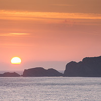 Buy canvas prints of Sunrise on the rocks by Phil Wareham