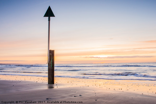 Sunrise over the Bay Picture Board by Phil Wareham