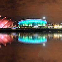 Buy canvas prints of Clyde Reflection by Jack Byers