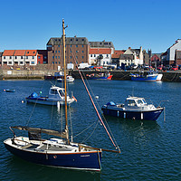 Buy canvas prints of Victoria Harbour Dunbar by Jack Byers