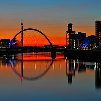Buy canvas prints of The Glasgow Arc. by Jack Byers