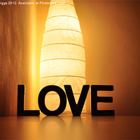 Buy canvas prints of Love Light by Keith Briggs
