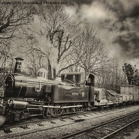Buy canvas prints of Steam Train by Julie  Chambers