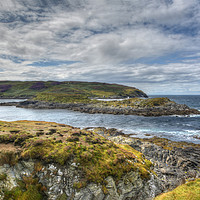 Buy canvas prints of Calf Of Man Isle Of Man by Julie  Chambers