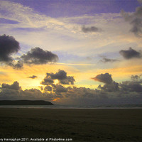 Buy canvas prints of The Beach Tonight by Rory Kernaghan