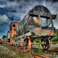 Buy canvas prints of Dunaskin Railway Heritage Centre, Ayrshire by Donald Parsons