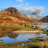 Buy canvas prints of Wast Water, Cumbria by Donald Parsons