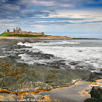 Buy canvas prints of Dunstanburgh Castle, Northumberland by Donald Parsons