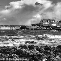 Buy canvas prints of Findochty on Moray Firth by Donald Parsons