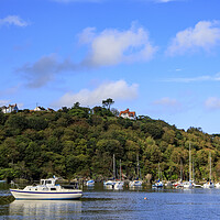 Buy canvas prints of Fishguard Harbour by David Tinsley