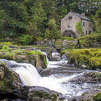 Buy canvas prints of The Old Watermill by David Tinsley