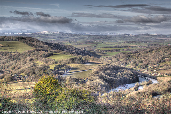 The Wye Valley Picture Board by David Tinsley