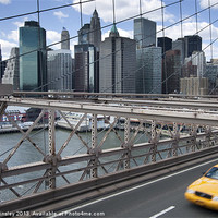 Buy canvas prints of Brooklyn Bridge by David Tinsley