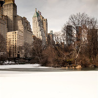 Buy canvas prints of Central Park South Side by David Tinsley
