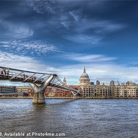 Buy canvas prints of London Panorama by David Tinsley