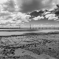 Buy canvas prints of Second Severn Crossing by David Tinsley
