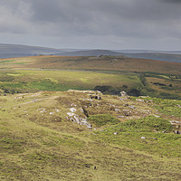 Buy canvas prints of View from the Tor by David Tinsley