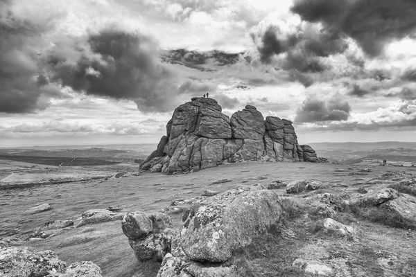 Haytor Tor  Picture Board by David Tinsley