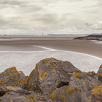 Buy canvas prints of Low Tide by David Tinsley