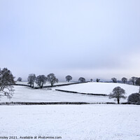 Buy canvas prints of Snowy Landscape by David Tinsley