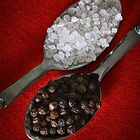 Buy canvas prints of Peppercorns and Rocksalt by Tracy Hall