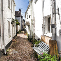 Buy canvas prints of Up the alley by Andy dean