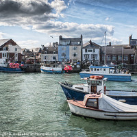 Buy canvas prints of Harbourside Weymouth by Andy dean
