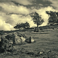 Buy canvas prints of Dartmoor skies by Andy dean