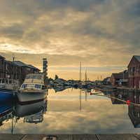 Buy canvas prints of Morning glow by Andy dean